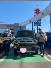 ハスラー納車しました(^^)/